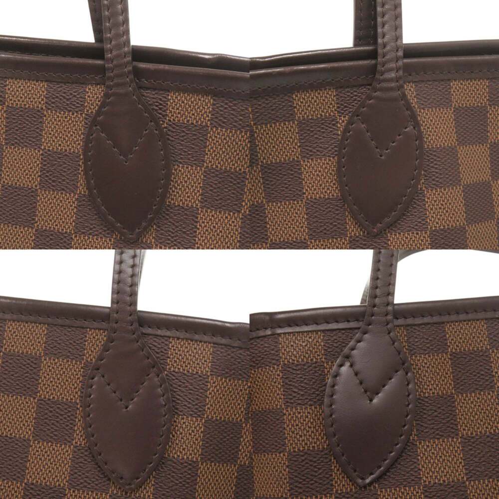 LOUIS VUITTON Brown Damier Neverfull PM Tote Bag - Picture 10 of 10